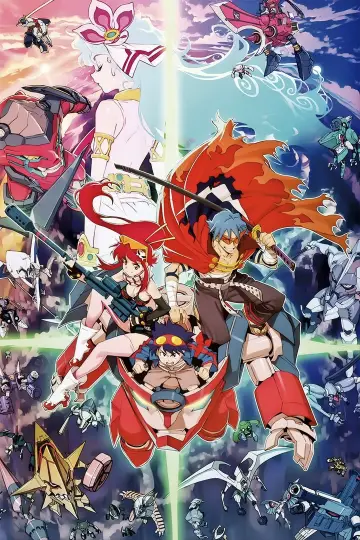 Plakat к сериалу "Tengen Toppa Gurren Lagann" #1346437