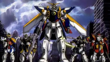Zasłona к сериалу "Kombinezon bojowy Gundam Wing" #1385510