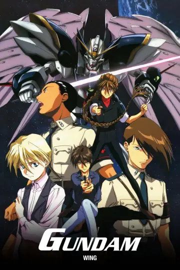 Plakat к сериалу "Kombinezon bojowy Gundam Wing" #1385528
