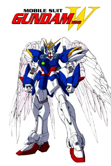 Plakat к сериалу "Kombinezon bojowy Gundam Wing" #1385529