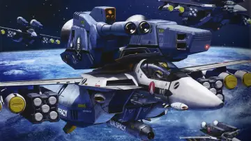 Zasłona к сериалу "超時空要塞マクロス" #1403330