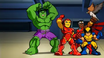 Zasłona к сериалу "The Super Hero Squad Show" #1360740