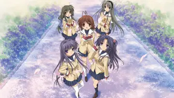 Zasłona к сериалу "CLANNAD" #1344966