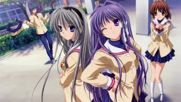 Zasłona к сериалу "CLANNAD" #1344972