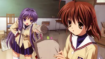 Zasłona к сериалу "CLANNAD" #1344986