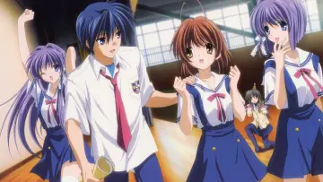 Zasłona к сериалу "CLANNAD" #1344987