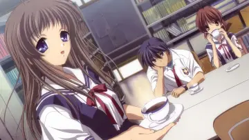 Zasłona к сериалу "CLANNAD" #1344990