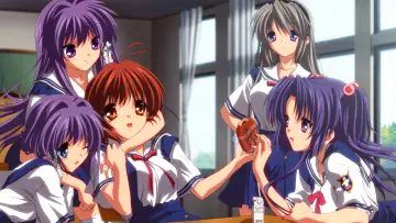 Zasłona к сериалу "CLANNAD" #1344997