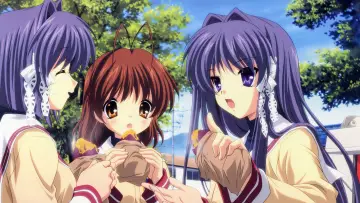 Zasłona к сериалу "CLANNAD" #1344999