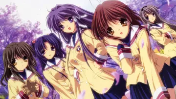 Zasłona к сериалу "CLANNAD" #1345001