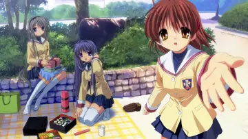 Zasłona к сериалу "CLANNAD" #1345017