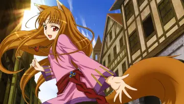 Zasłona к сериалу "Spice and Wolf" #1506273