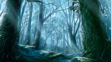 Zasłona к сериалу "Mushishi" #1353273