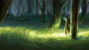 Zasłona к сериалу "Mushishi" #1353278