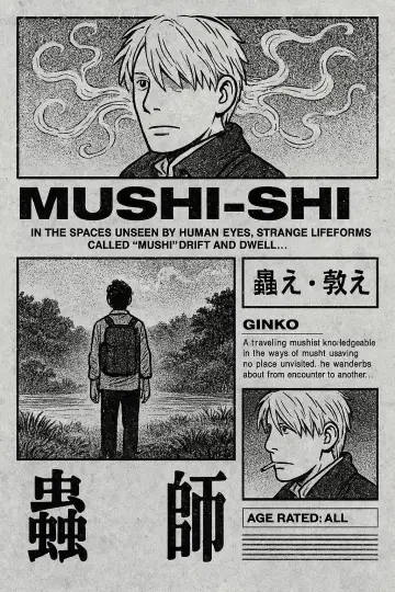 Plakat к сериалу "Mushishi" #1353292