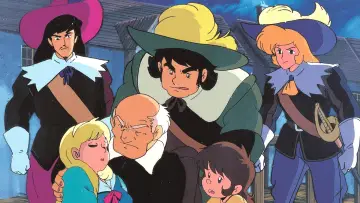 Zasłona к сериалу "アニメ三銃士" #1414355