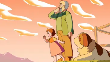 Zasłona к сериалу "アルプスの少女ハイジ" #1396102