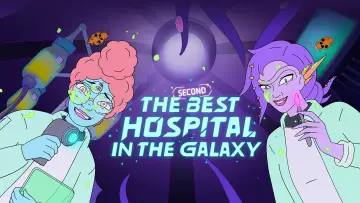Zasłona к сериалу "Drugi najlepszy szpital galaktyki" #1384905