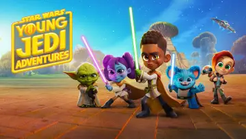 Zasłona к сериалу "Gwiezdne wojny: Przygody młodych Jedi" #1359349