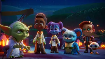 Zasłona к сериалу "Gwiezdne wojny: Przygody młodych Jedi" #1359351
