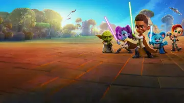 Zasłona к сериалу "Gwiezdne wojny: Przygody młodych Jedi" #1359352