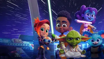 Zasłona к сериалу "Gwiezdne wojny: Przygody młodych Jedi" #1359353