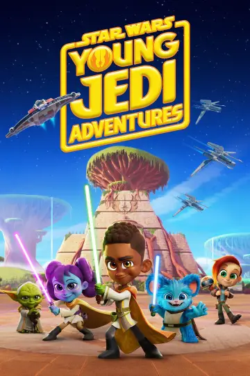 Plakat к сериалу "Gwiezdne wojny: Przygody młodych Jedi" #1359360