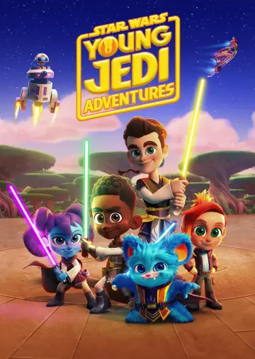 Plakat к сериалу "Gwiezdne wojny: Przygody młodych Jedi" #1359362