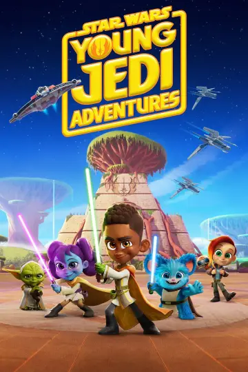Plakat к сериалу "Gwiezdne wojny: Przygody młodych Jedi" #1359363
