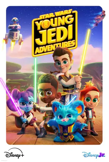 Plakat к сериалу "Gwiezdne wojny: Przygody młodych Jedi" #1359365