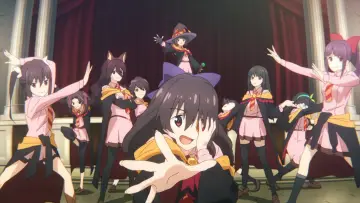 Zasłona к сериалу "Kono Subarashii Sekai ni Bakuen wo!" #1423402