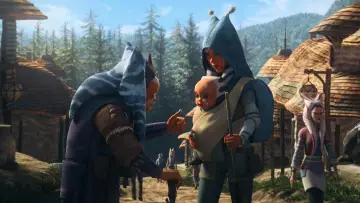 Zasłona к сериалу "Gwiezdne wojny: Opowieści Jedi" #1447890