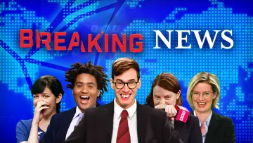 Zasłona к сериалу "Breaking News: No Laugh Newsroom" #1429512