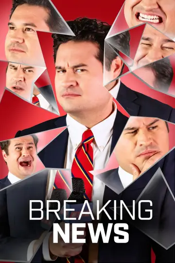 Breaking News: No Laugh Newsroom plakat