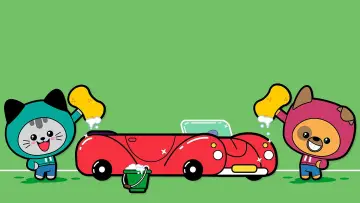 Zasłona к сериалу "Kit&Pup" #1398959