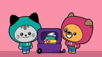 Zasłona к сериалу "Kit&Pup" #1398963
