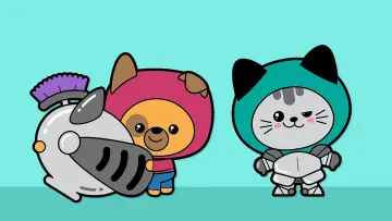 Zasłona к сериалу "Kit&Pup" #1398966