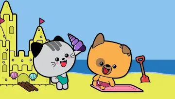 Zasłona к сериалу "Kit&Pup" #1398968