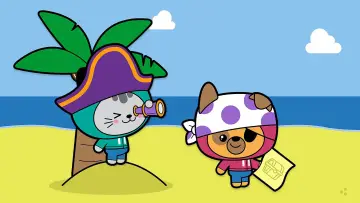 Zasłona к сериалу "Kit&Pup" #1398972
