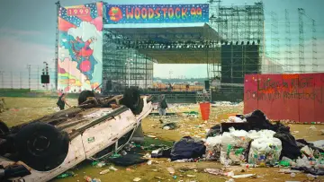 Zasłona do serialu "Totalny chaos: Woodstock 