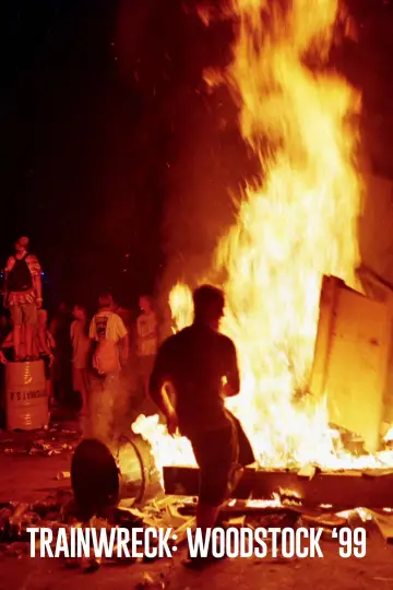 Plakat do serialu "Totalny chaos: Woodstock 