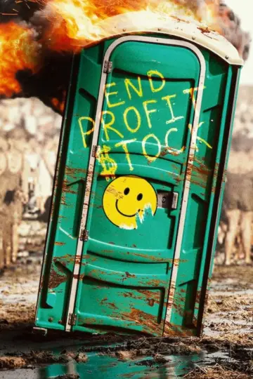 Plakat do serialu "Totalny chaos: Woodstock 