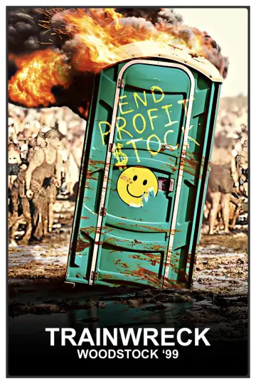 Plakat do serialu "Totalny chaos: Woodstock 