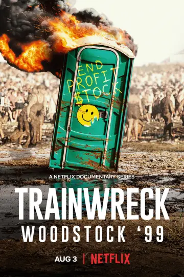 Plakat do serialu "Totalny chaos: Woodstock 