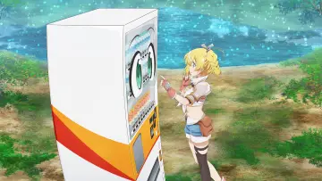 Zasłona к сериалу "Jidouhanbaiki ni Umarekawatta Ore wa Meikyuu o Samayou" #1439805