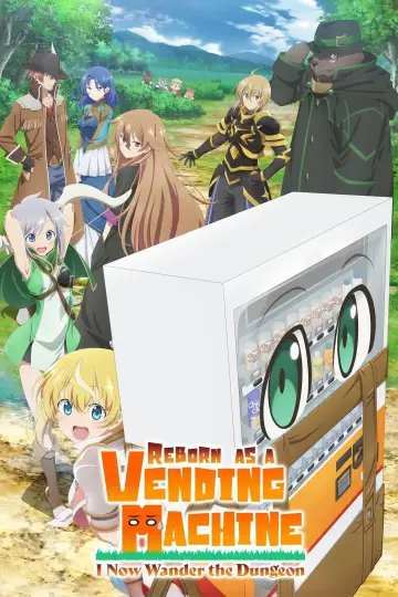 Jidouhanbaiki ni Umarekawatta Ore wa Meikyuu o Samayou plakat