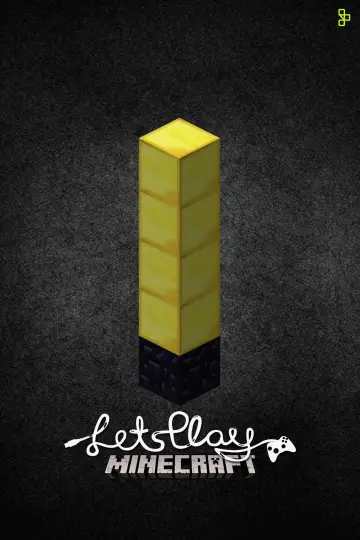 Let's Play Minecraft plakat