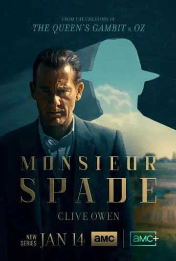 Plakat do serialu "Monsieur Spade" #1598955
