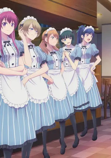 Plakat к сериалу "Megami no Cafe Terrace" #1358619