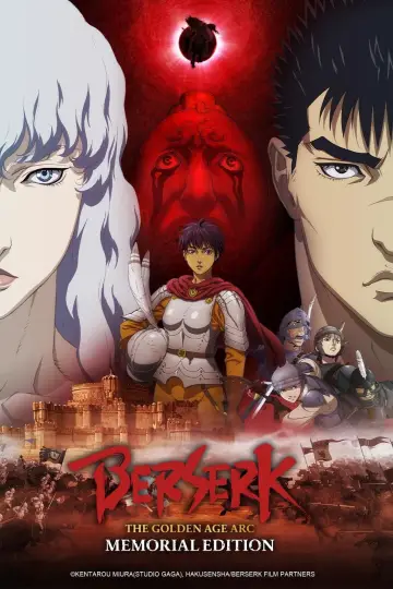 Plakat к сериалу "ベルセルク 黄金時代篇 MEMORIAL EDITION" #1425823